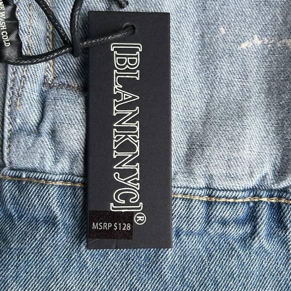 BLANK NYC Bleached Denim Jacket size small - Picture 8 of 9